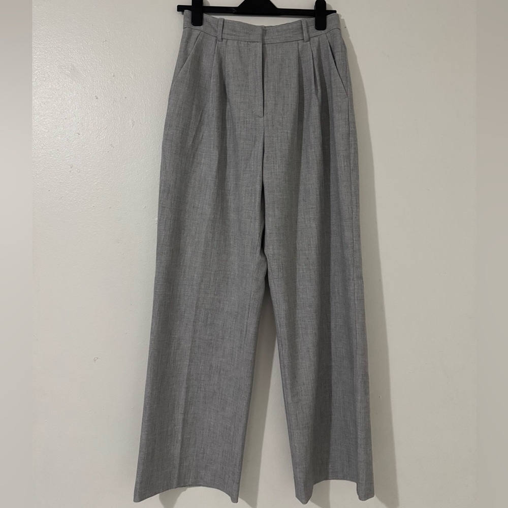 Abercrombie & Fitch Light Gray Trousers
